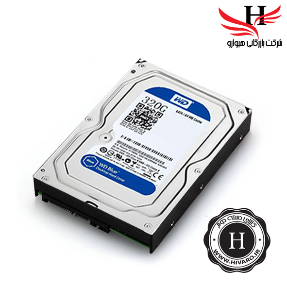 تصویر هارد اینترنال استوک 320 گیگ وسترن دیجیتال WD-BLUE